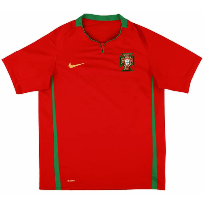 2008-10 Portugal Home Shirt - 8/10 - (XL.Boys)
