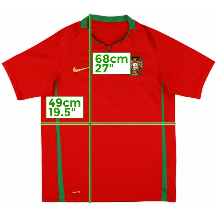 2008-10 Portugal Home Shirt - 8/10 - (XL.Boys)