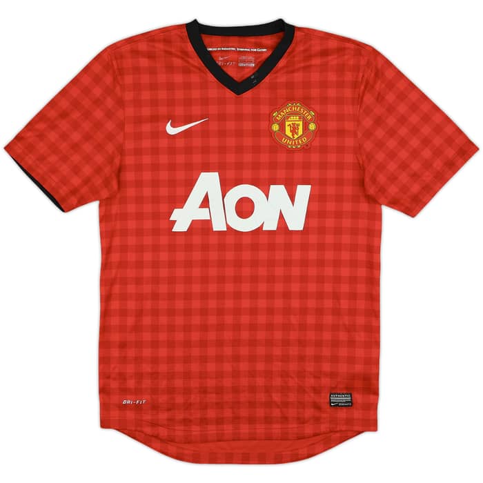 2012-13 Manchester United Home Shirt Scholes #22 - 4/10 - (S)