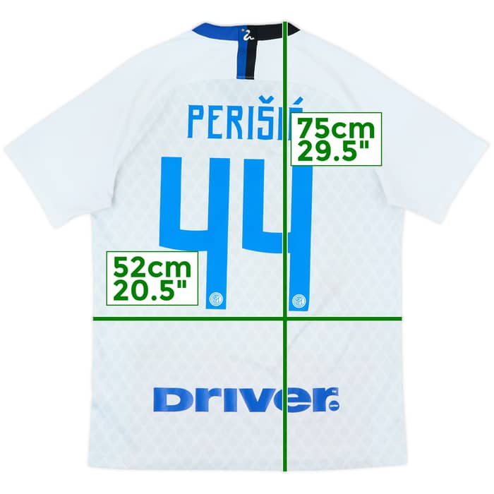 2018-19 Inter Milan Away Shirt Perisic #44 - 7/10 - (M)