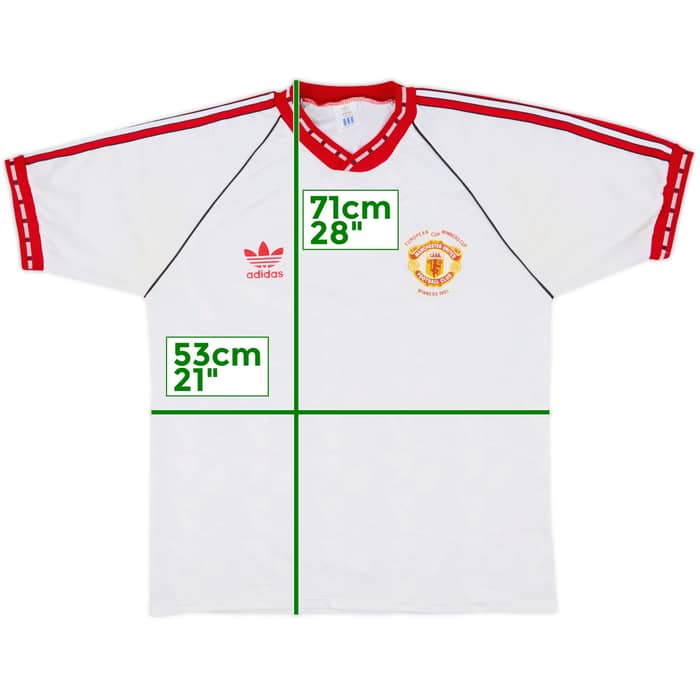 1991 Manchester United ECWC Shirt - 8/10 - (M/L)