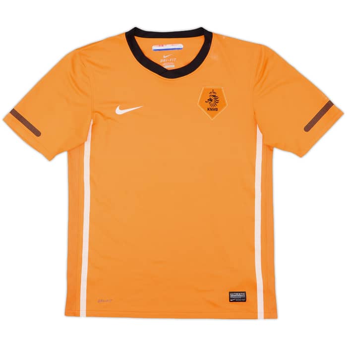 2010-11 Netherlands Home Shirt - 7/10 - (XL.Boys)