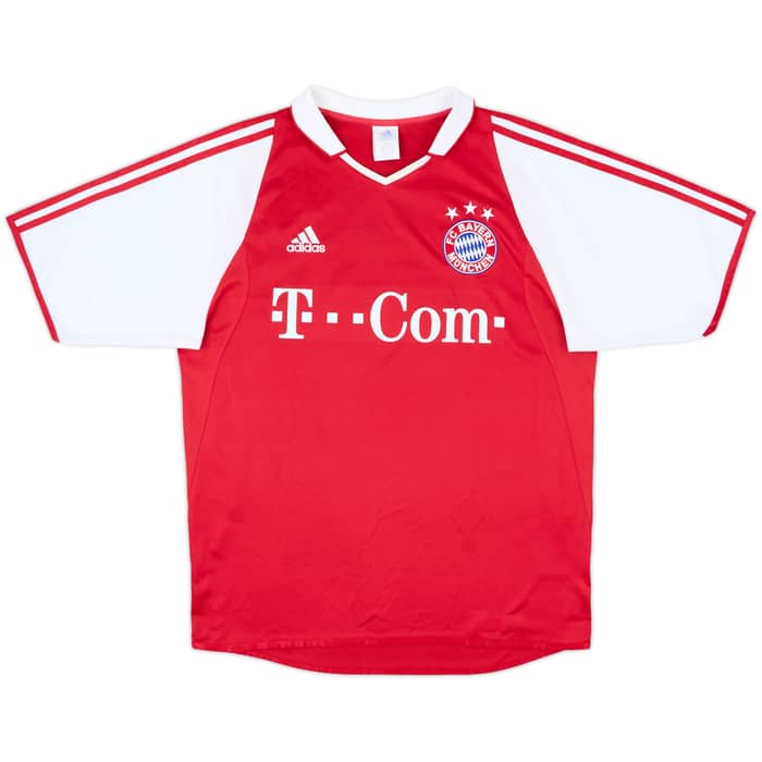 2003-04 Bayern Munich Home Shirt Ballack #13 - 9/10 - (M)