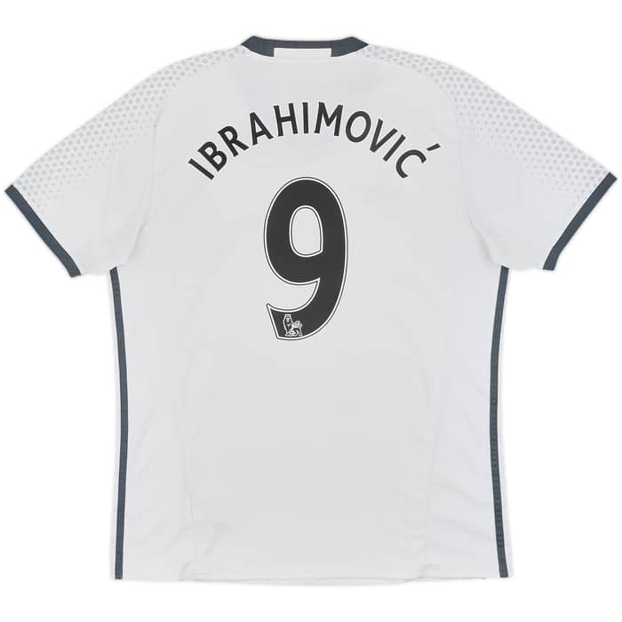 2016-17 Manchester United Third Shirt Ibrahimovic #9 - 6/10 - (L)
