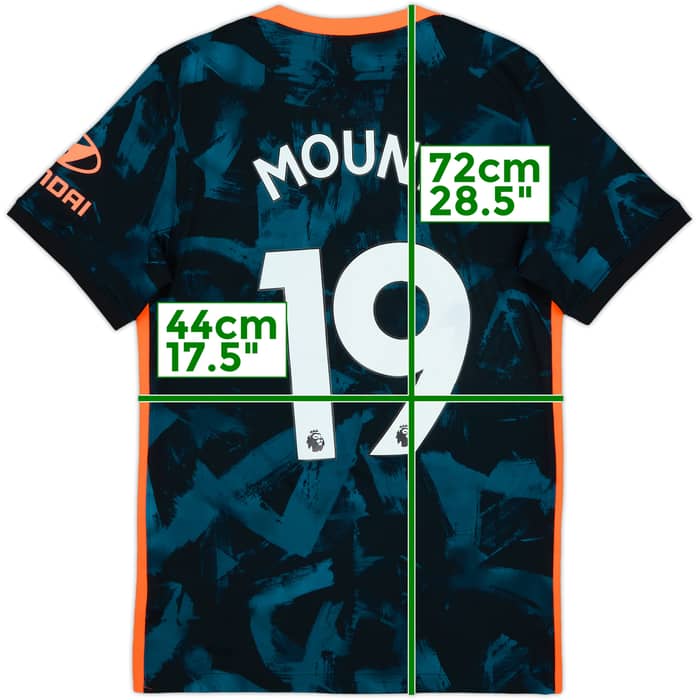 2021-22 Chelsea Third Shirt Mount #19 - 6/10 - (S)