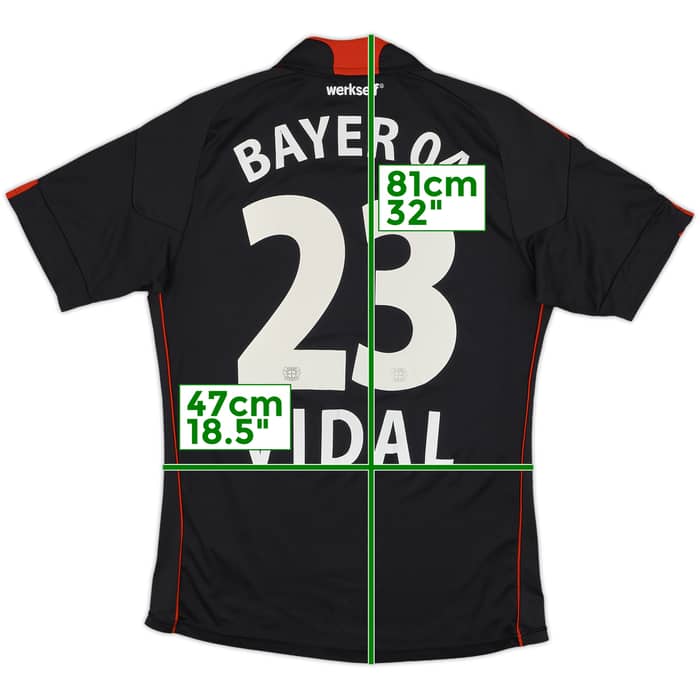 2010-11 Bayer Leverkusen Home Shirt Vidal #23 - 8/10 - (M)