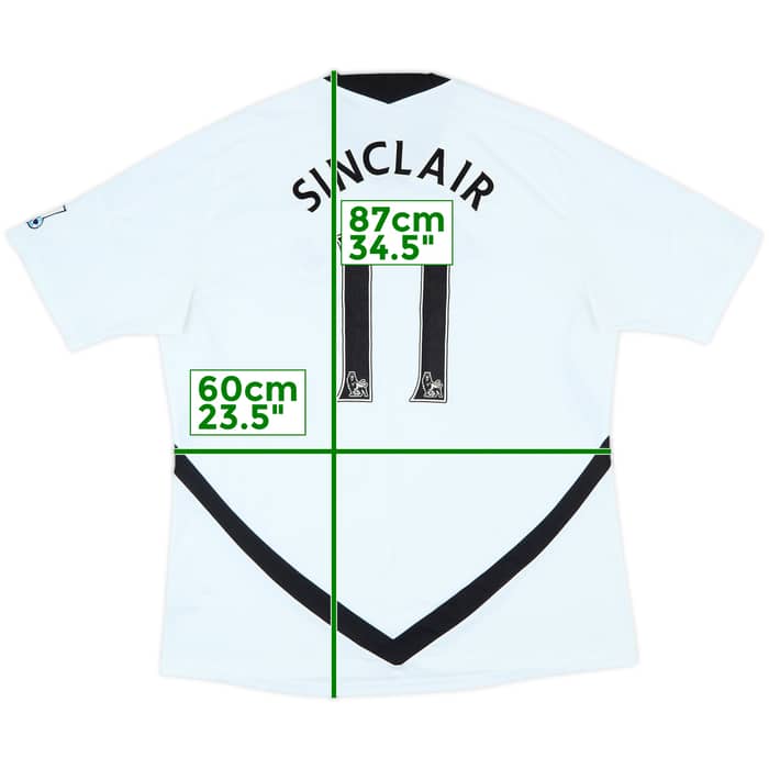 2011-12 Swansea Home Shirt Sinclair #11 - 8/10 - (XXL)