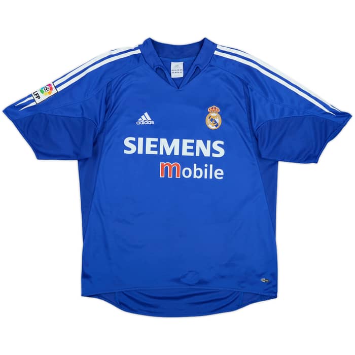2004-05 Real Madrid Third Shirt Zidane #5 - 9/10 - (L)