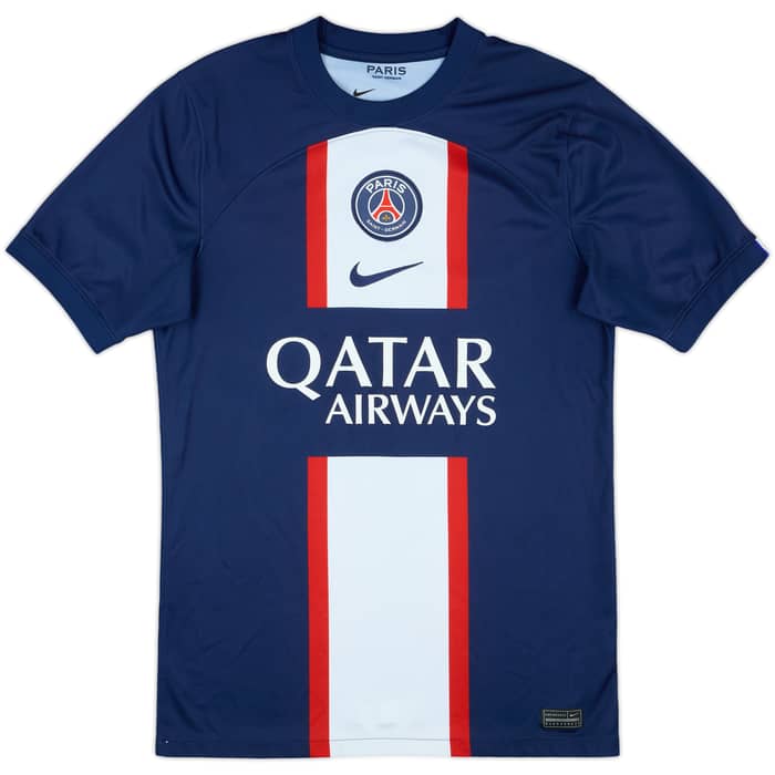 2022-23 Paris Saint-Germain Home Shirt Mbappe #7 - 7/10 - (S)