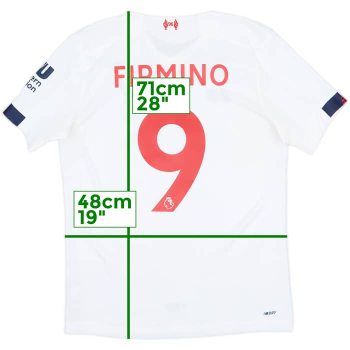 2019-20 Liverpool Away Shirt Firmino #9 - 8/10 - (S)