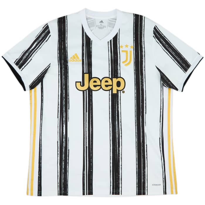 2020-21 Juventus Home Shirt Ronaldo #7 - 8/10 - (XL)
