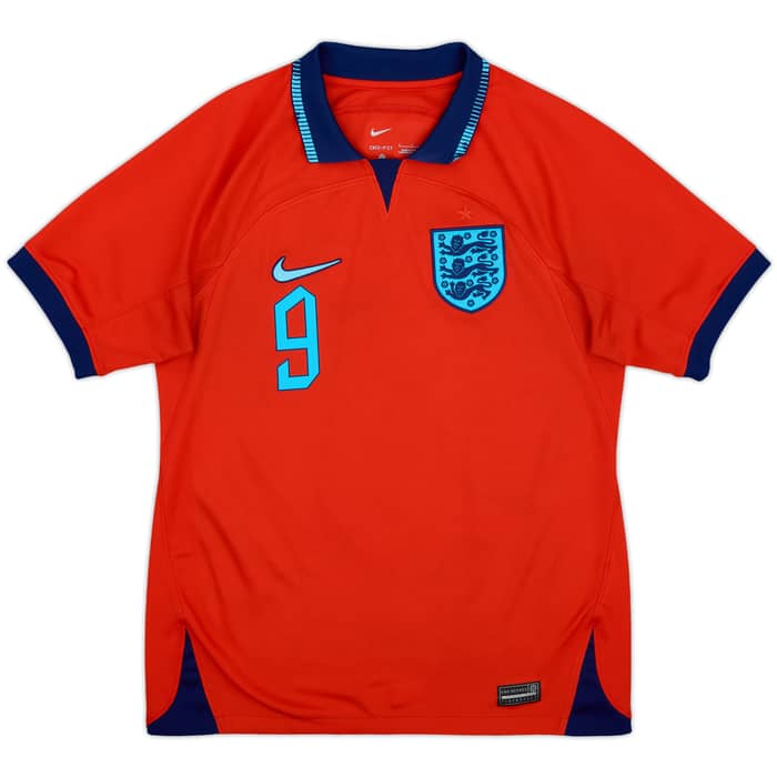 2022-23 England Away Shirt Kane #9 - 9/10 - (S)