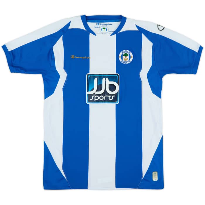 2008-09 Wigan Home Shirt - 7/10 - (XL.Boys)