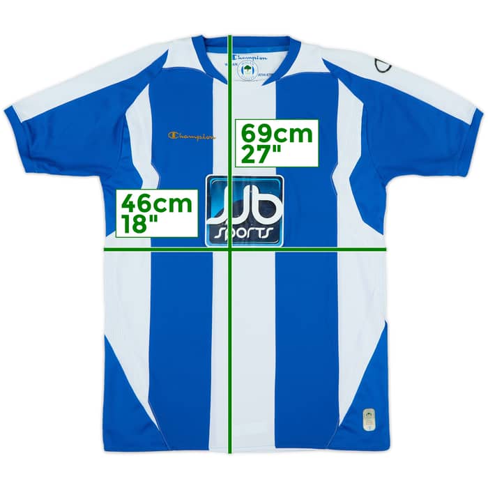 2008-09 Wigan Home Shirt - 7/10 - (XL.Boys)