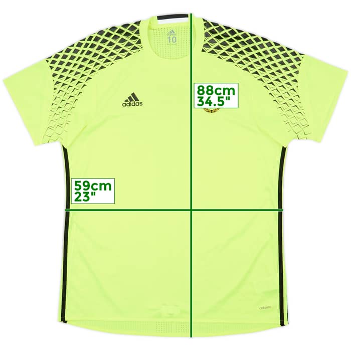 2016-17 Rapid Vienna Player Issue GK Shirt - 9/10 - (XL)