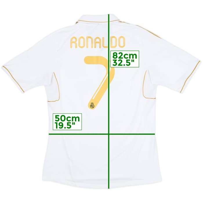 2011-12 Real Madrid Home Shirt Ronaldo #7 - 7/10 - (L)