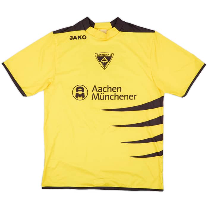 2006-07 Alemannia Aachen Home Shirt Rosler #30 - 9/10 - (M)