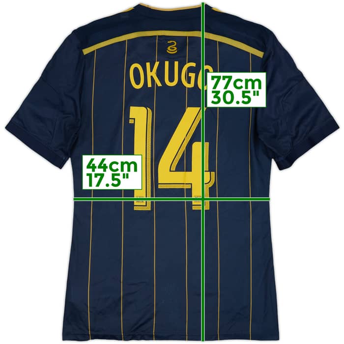 2014-16 Philadelphia Union Authentic Home Shirt Okugo #14 - 8/10 - (L)