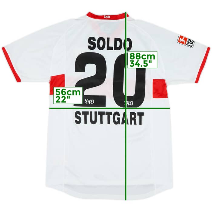 2003-04 Stuttgart Home Shirt Soldo #20 (XL)
