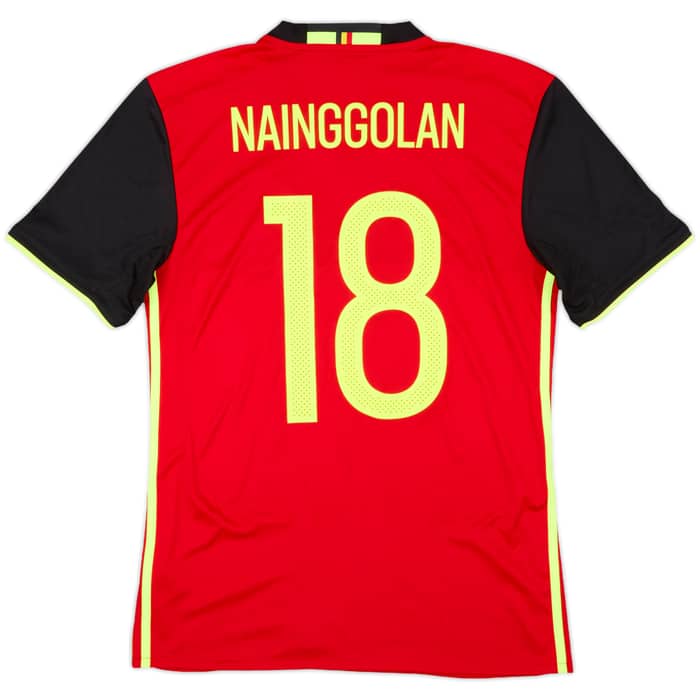2016-17 Belgium Home Shirt Nainggolan #18 - 9/10 - (S)