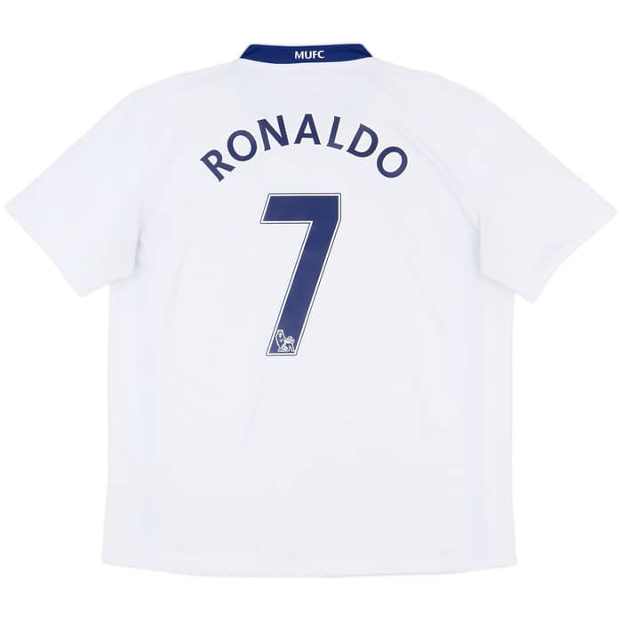 2008-10 Manchester United Away Shirt Ronaldo #7 - 6/10 - (L)