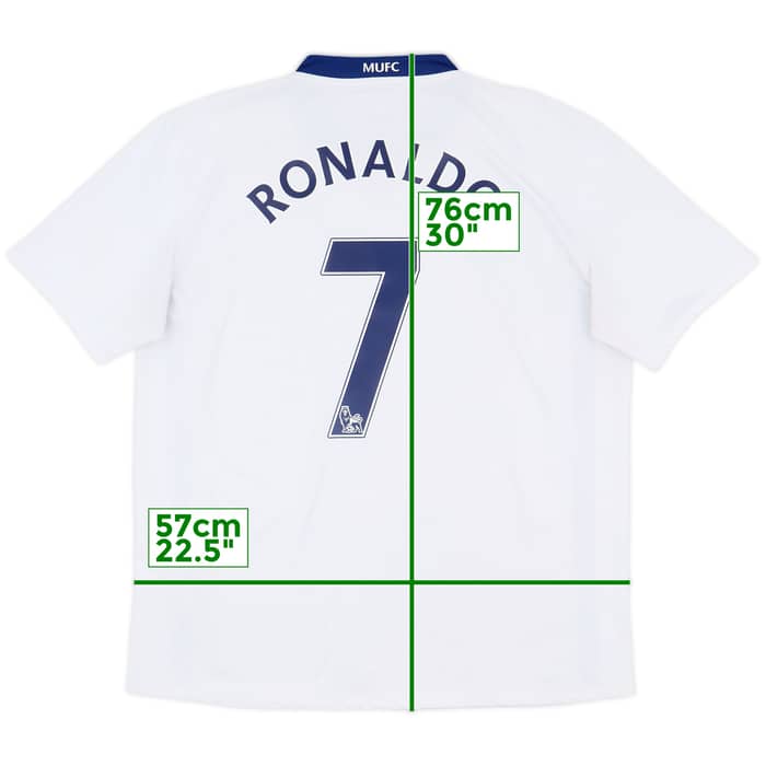 2008-10 Manchester United Away Shirt Ronaldo #7 - 6/10 - (L)