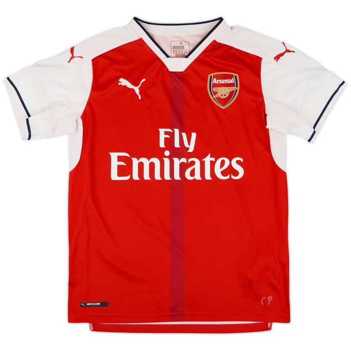 2016-17 Arsenal Home Shirt Ozil #11 - 7/10 - (L.Boys)