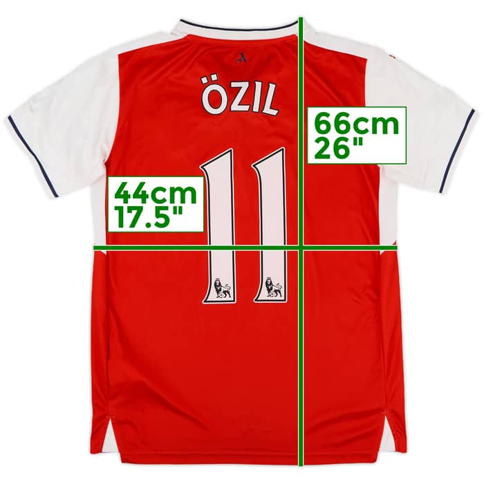 2016-17 Arsenal Home Shirt Ozil #11 - 7/10 - (L.Boys)