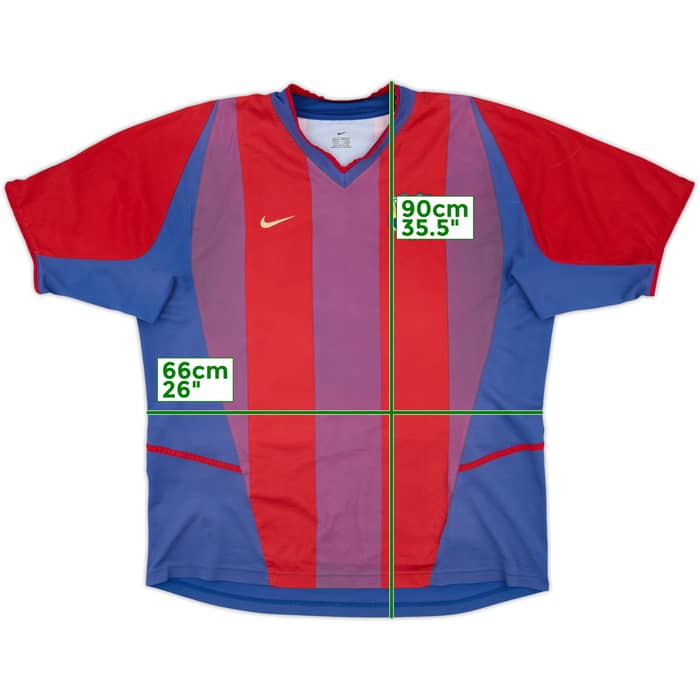 2002-03 Barcelona Home Shirt - 5/10 - (XL)