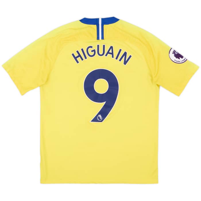 2018-19 Chelsea Away Shirt Higuain #9 - 7/10 - (M)