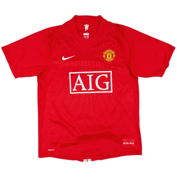2007-09 Manchester United Home Shirt Rooney #10 - 10/10 - (M)