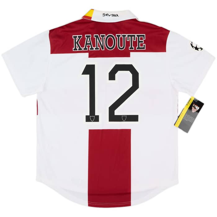 2007-08 Sevilla European Home Shirt Kanoute #12 (S)