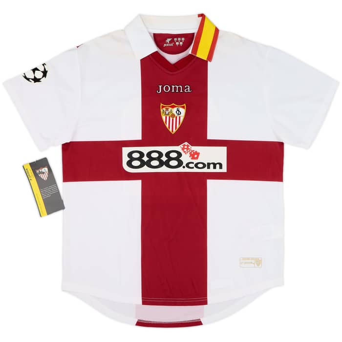 2007-08 Sevilla European Home Shirt Kanoute #12 (S)