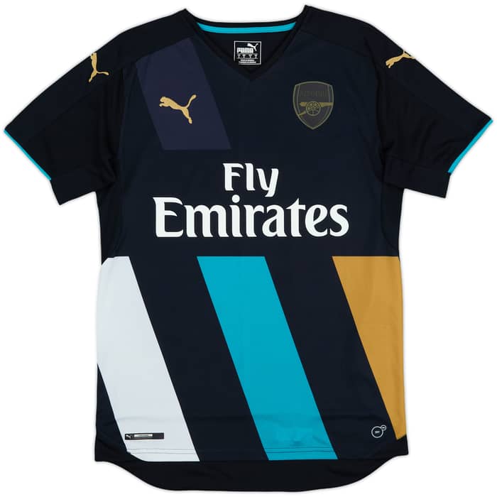 2015-16 Arsenal Third Shirt Arteta #8 - 8/10 - (S)