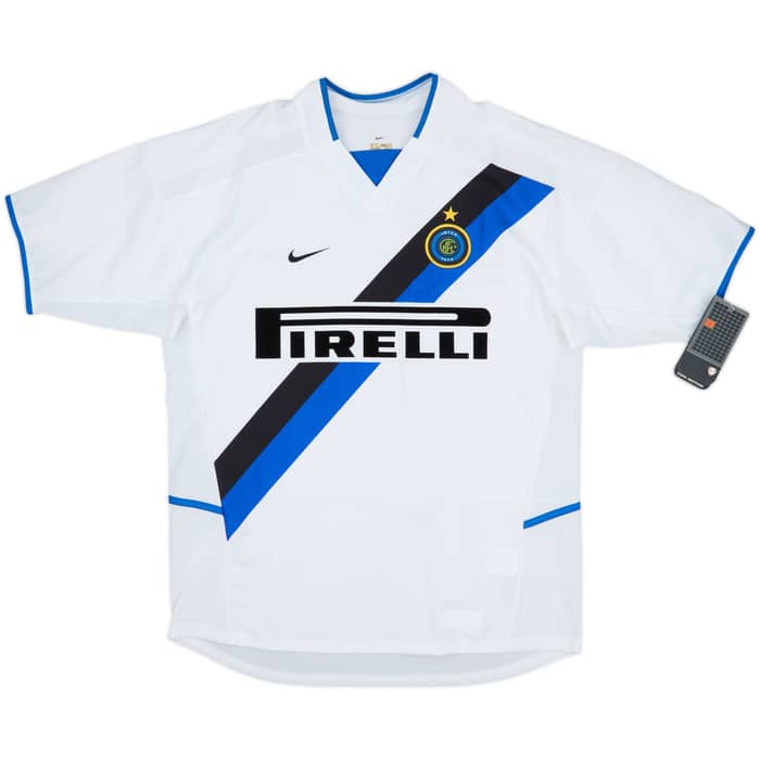 2002-03 Inter Milan Away Shirt Zanetti #4 (M)