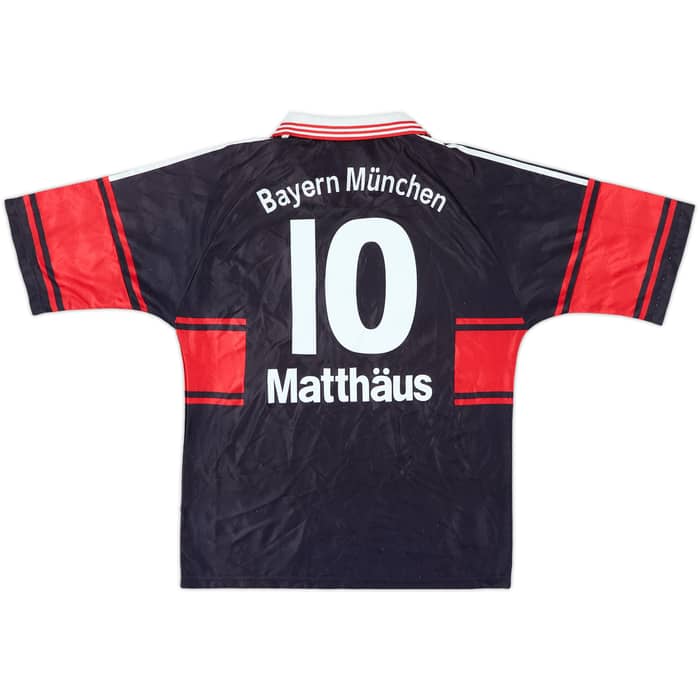 1997-99 Bayern Munich Home Shirt Matthaus #10 - 7/10 - (M)