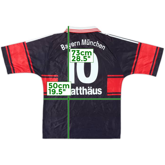 1997-99 Bayern Munich Home Shirt Matthaus #10 - 7/10 - (M)