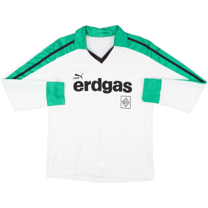 1983-85 Borussia Monchengladbach Home L/S Shirt - 9/10 - (M)
