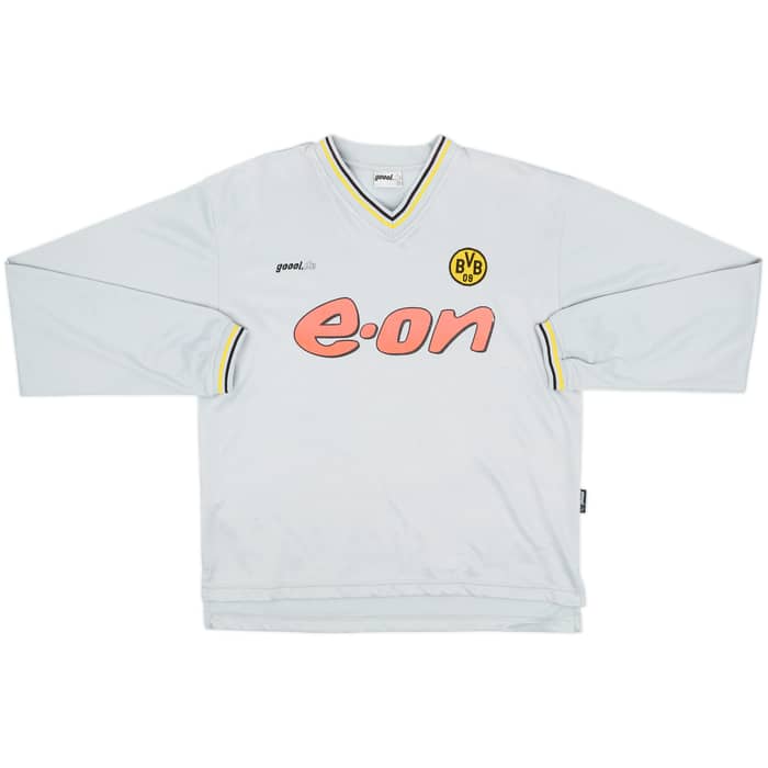 2000-01 Borussia Dortmund Away L/S Shirt - 6/10 - (XL.Boys)
