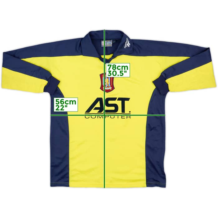 1997-98 Aston Villa GK Shirt - 8/10 - (M)