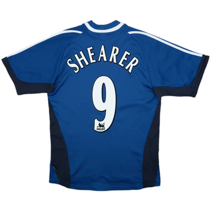 2001-02 Newcastle Away Shirt Shearer #9 - 7/10 - (S)