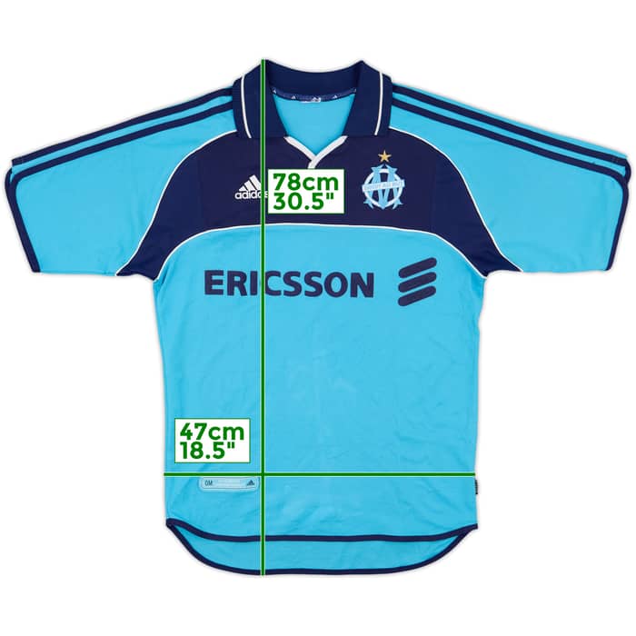 2000-01 Olympique Marseille Away Shirt - 6/10 - (M)