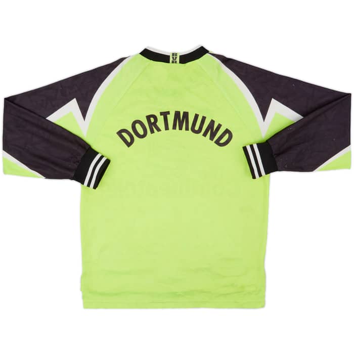 1995-96 Borussia Dortmund Home L/S Shirt - 7/10 - (S)