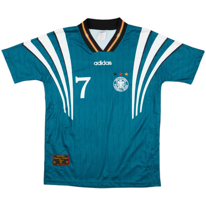 1996-98 Germany Away Shirt Moller #7 - 9/10 - (L)