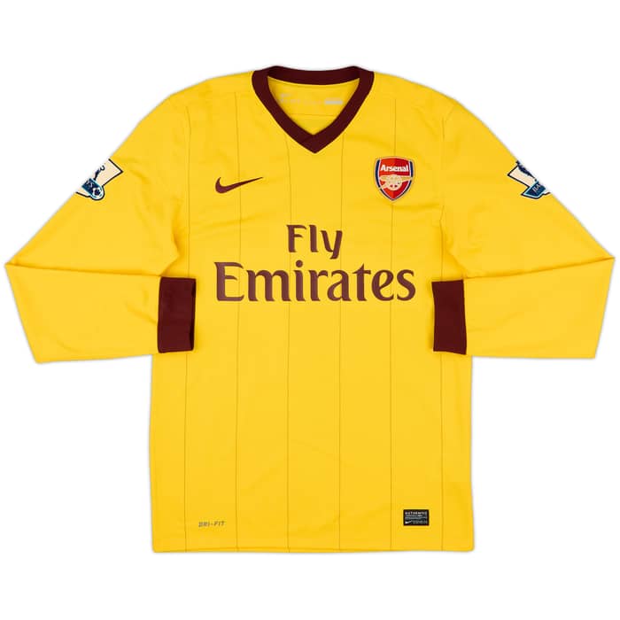 2010-13 Arsenal Away L/S Shirt Arshavin #23 - 7/10 - (S)