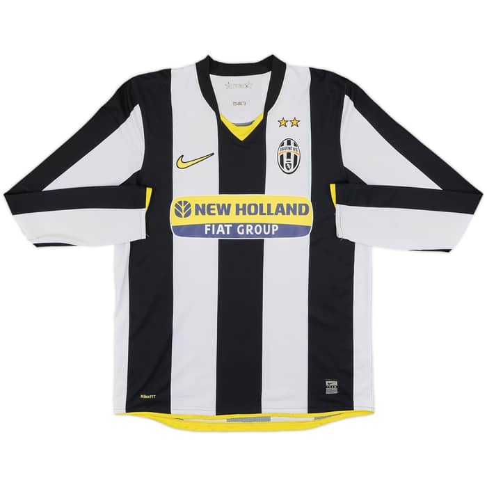 2008-09 Juventus Home L/S Shirt Del Piero #10 - 7/10 - (M)