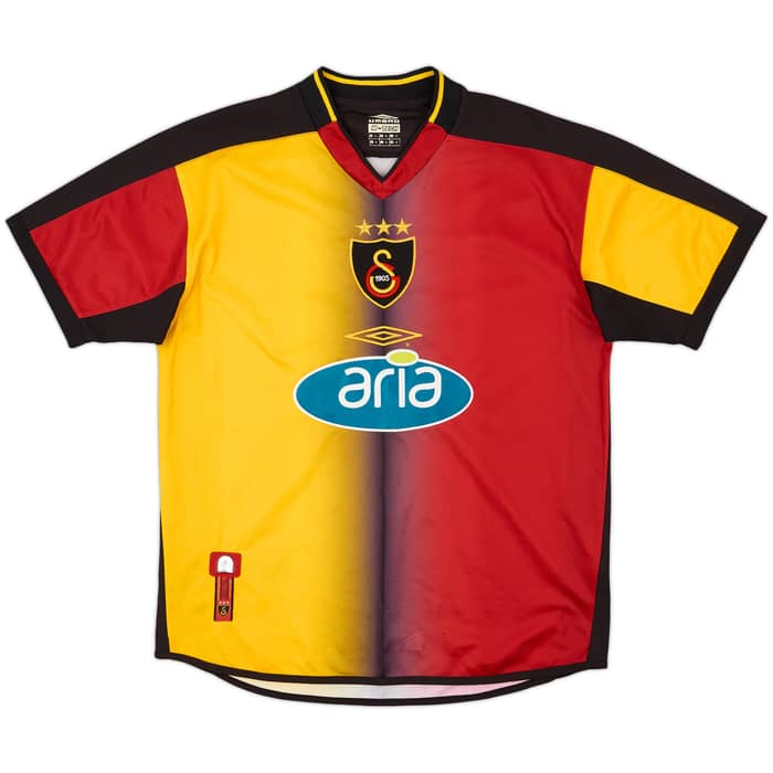 2003-04 Galatasaray Home Shirt H.Sukur #10 - 6/10 - (S)
