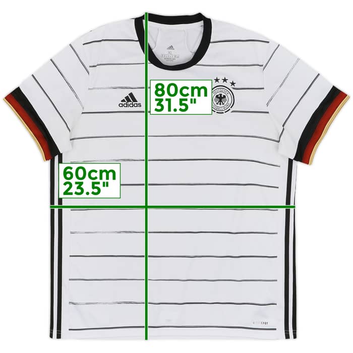 2020-21 Germany Home Shirt - 8/10 - (XL)