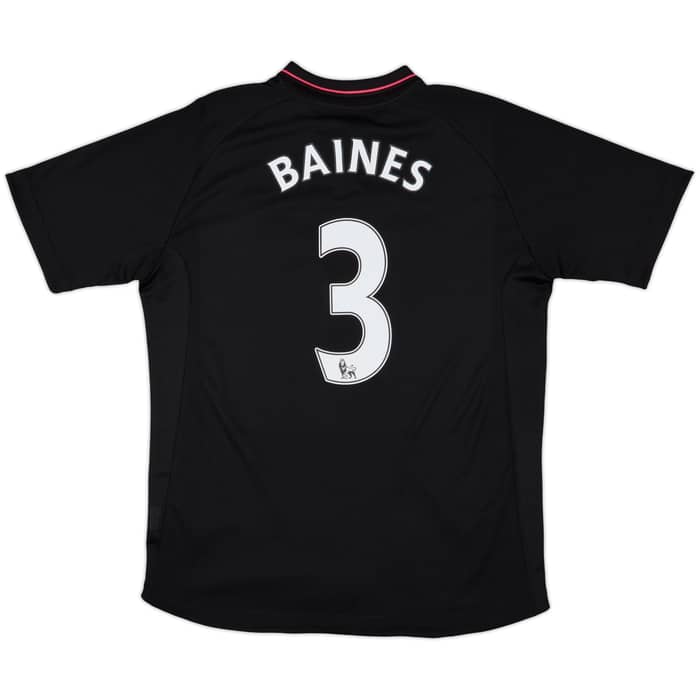2009-10 Everton Away Shirt Baines #3 - 8/10 - (L)