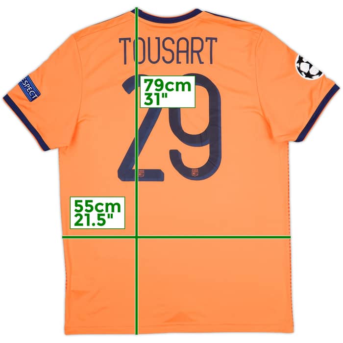 2018-19 Lyon Third Shirt Tousart #29 - 10/10 - (L)